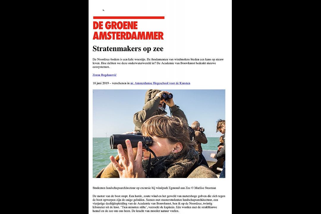 Groene Amsterdammer, juni 2019